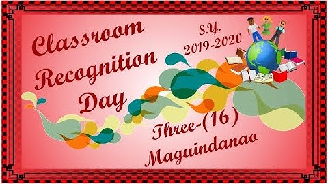 Grade-3 (16-Maguindanao)2019-2020 Virtual Recognition Day