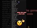 #trending Indian bike game cheats code 👌anam vlogs 💖