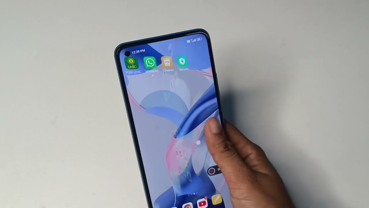 Xiaomi 11 Lite NE 5G | use screen recording