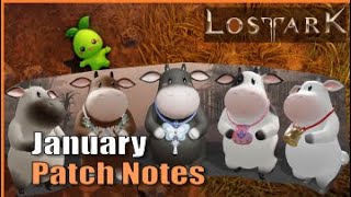 The Witcher BatChest - January Patch Notes | Lost Ark