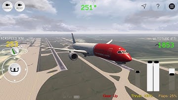 RC.FS Advanced Unlock New Flight B787 Norwegian New GamePlay by IOS & Android Pc #96