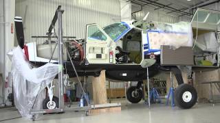 Shoring the Cessna Caravan (Model 208) When Equipped with a TKS Blister Pod