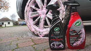 New Turtle Wax Products Hyper Foam and Rapid Decon Wheel Cleaner Review