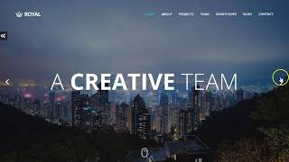 Royal - Responsive One Page Parallax Template