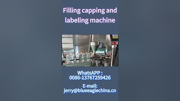 Filling high speed screw cap double sided labeling machine