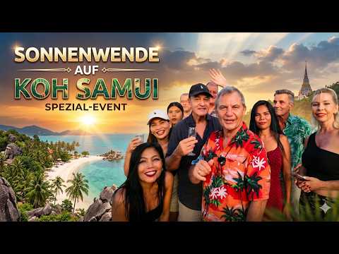 Sonnenwende auf Koh Samui mit Freunden