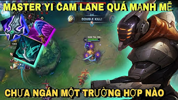 [LMHT:tốc chiến] master yi lối đi rừng công thủ phũ phàng chặt bay meta siêu mạnh với trang bị dị