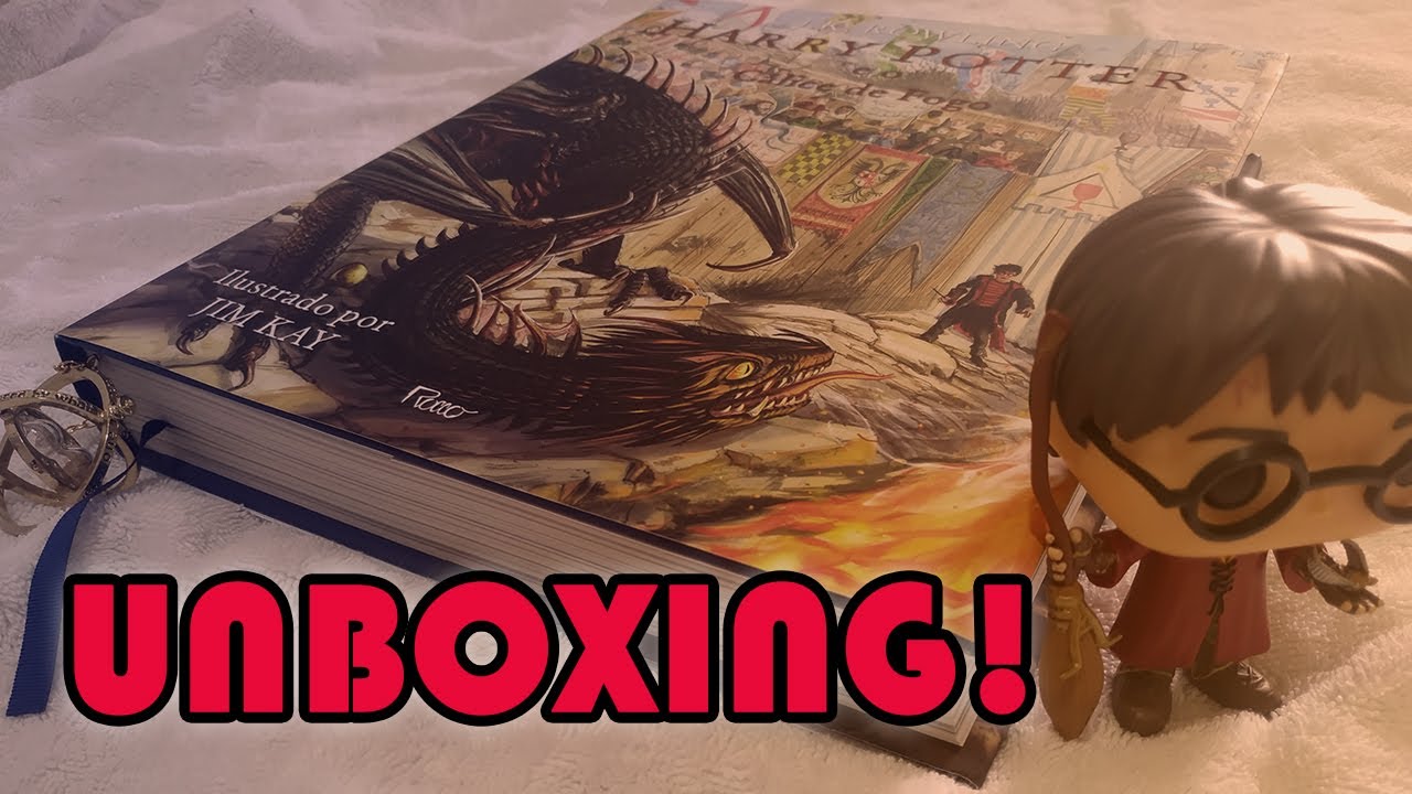 UNBOXING - HARRY POTTER E O CÁLICE DE FOGO ILUSTRADO - YouTube