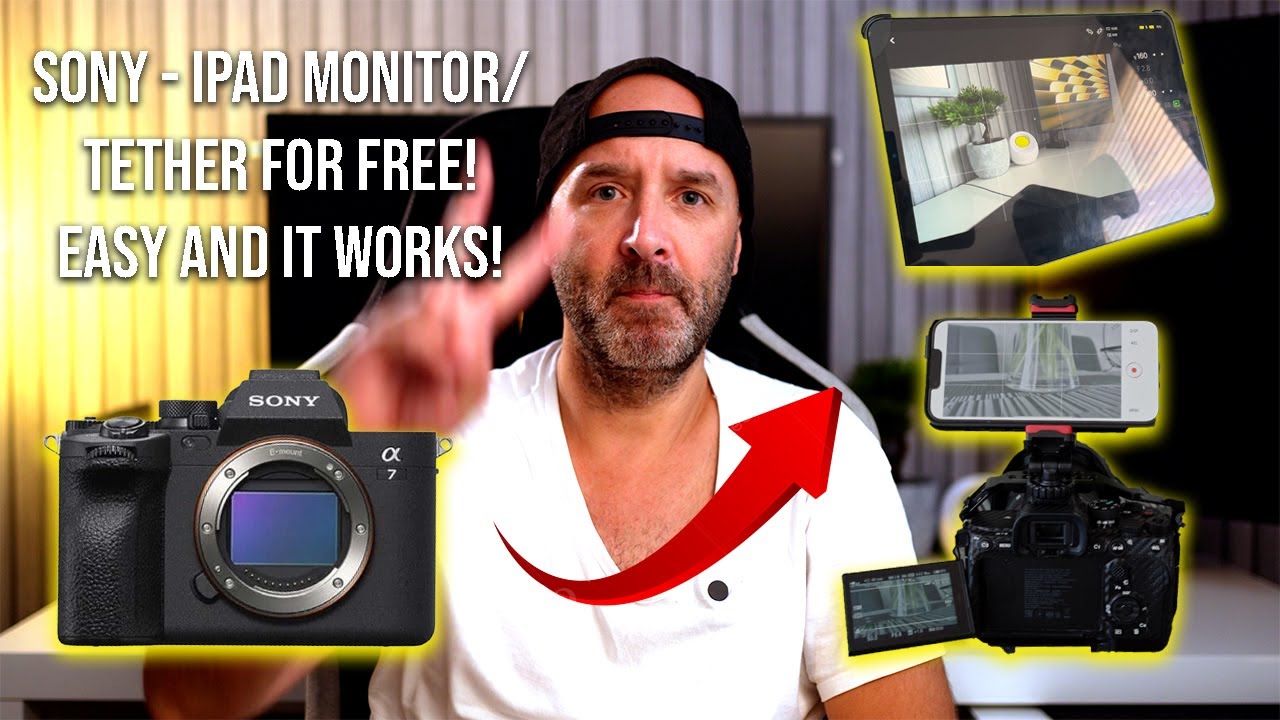 HOW TO IPAD - SONY WIRELESS TETHER FREE IN 2 MINS! VIDEO + STILLS! A7 IV -  OWENJUICE