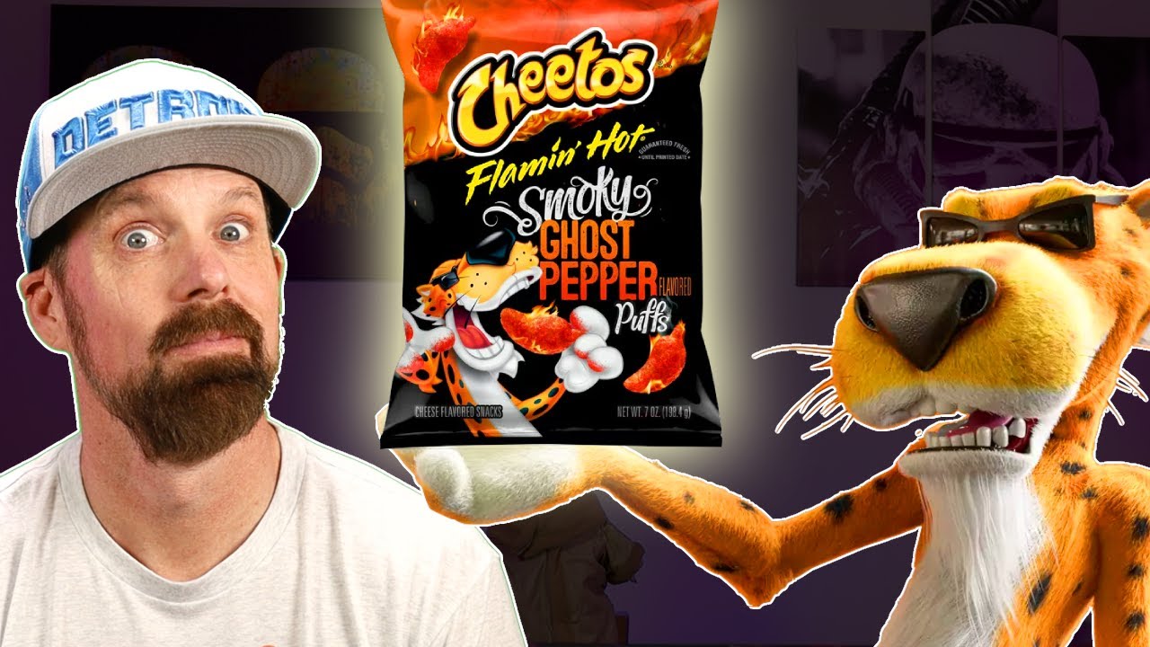 Cheetos Flamin' Hot Smoky Ghost Pepper Puffs Review: This New Snack Won't  Set The World On Fire