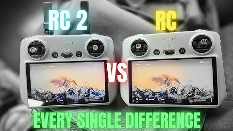DJI RC VS RC2 Comparison: Every Single Difference And Potential MINI 3 PRO/MAVIC 3 Compatability???