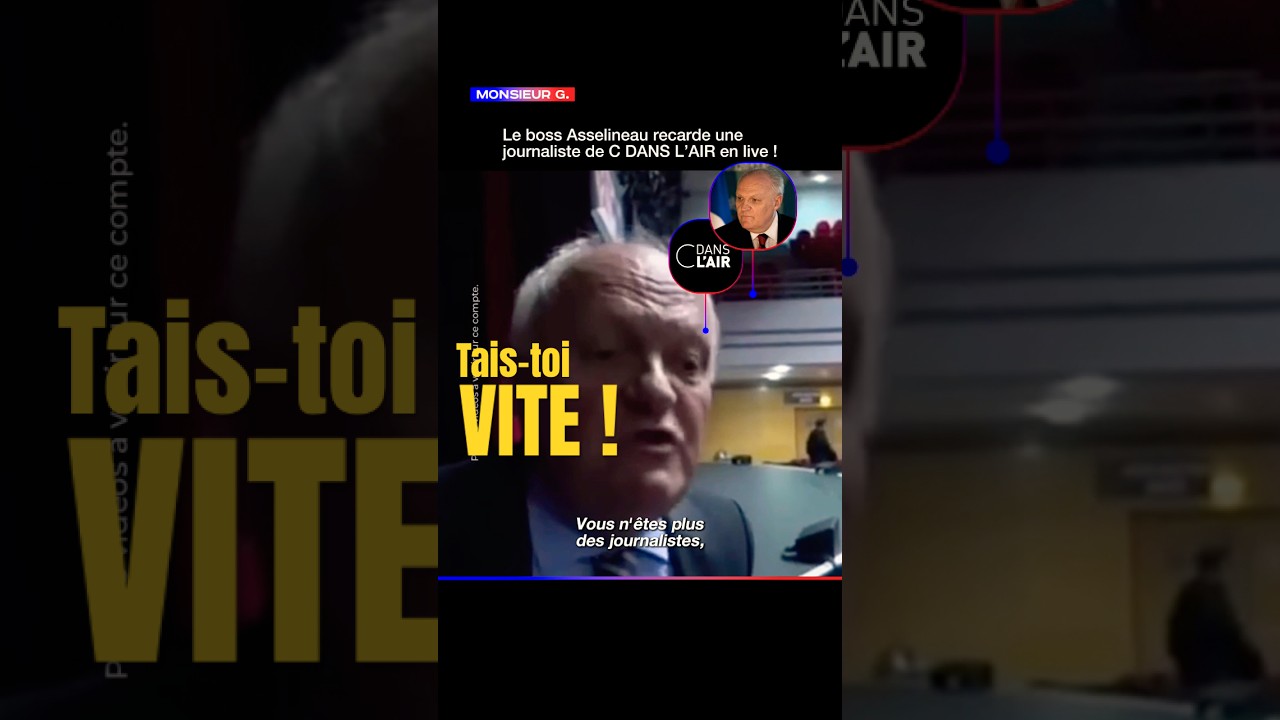 🟡n°305 • Asselineau recadre une journaliste : elle ne s’en remet pas. 🟡