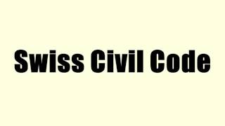 Swiss Civil Code