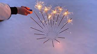 fireworks tricks make Heart ❤️