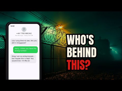 Watch on YouTube: Your Scam Texts Come From Slave Camps