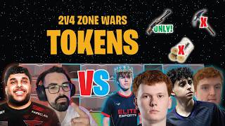 Faxuty &amp; Aussie vs 4 Pros… but They Can’t Build or Pickaxe