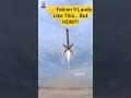 🤯 How Does Falcon 9 Land Without Crashing? #spacex #falcon9 #falcon9landing #elonmusk