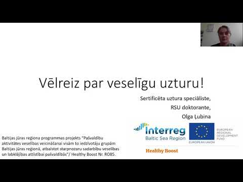 Video: Interesanti Fakti Par Labu Uzturu