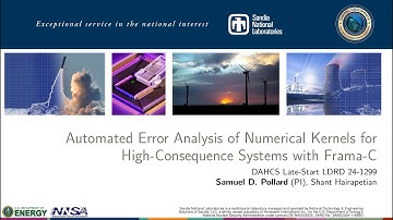 Automated Error Analysis of Numerical Kernels for High-Consequence Systems with Frama-C