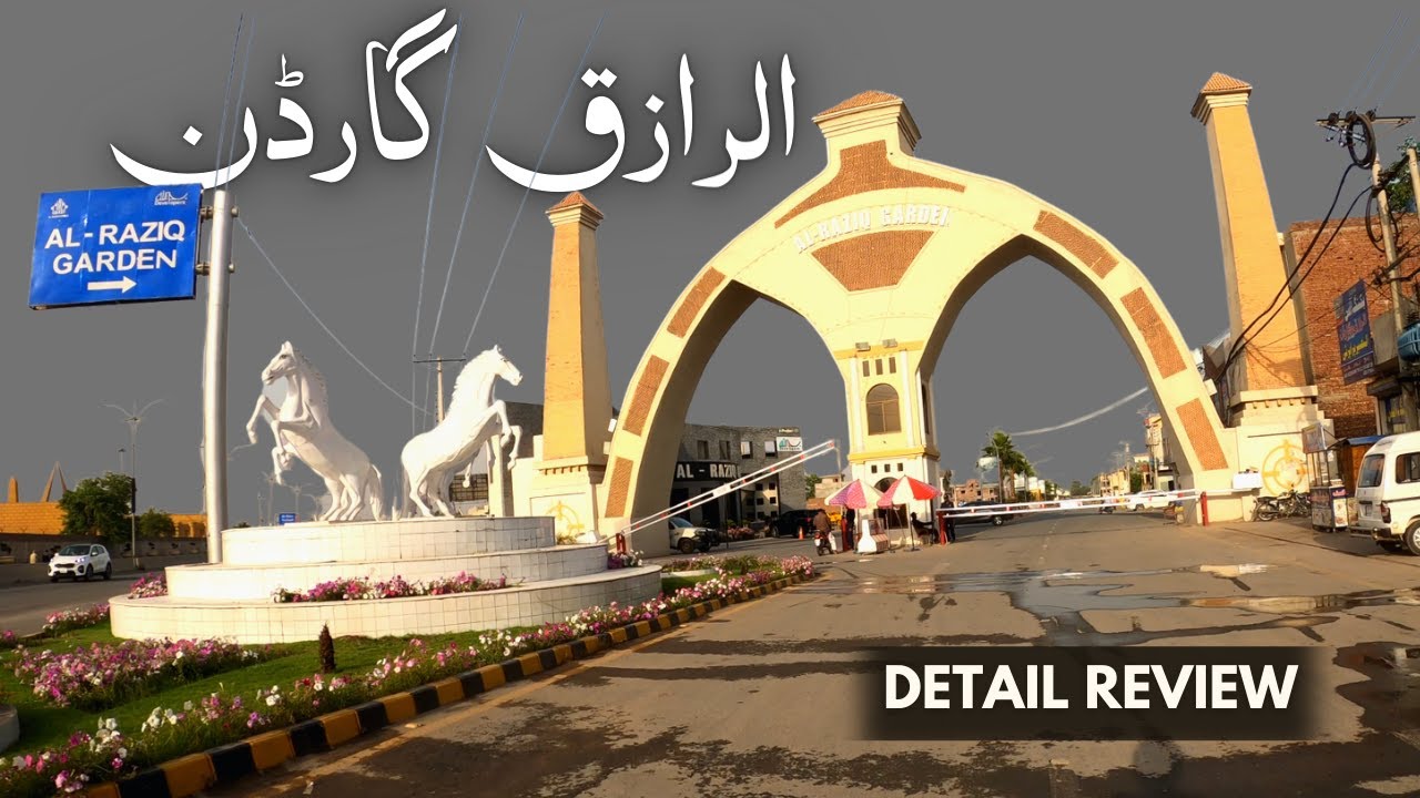 AlRaziq Garden Lahore Detail Review 2022 Latest Prices YouTube