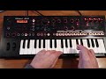Arpeggiator trick to make basslines - With Roland JD-Xi