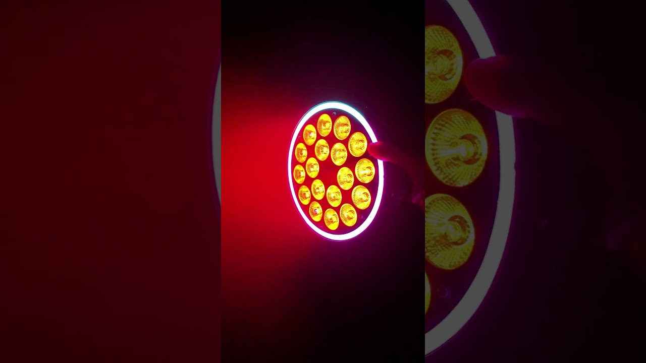 New S18 6in1 PAR Light by Vorlane – RGBWA+UV Demo 