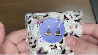 Witch Hat Earring Halloween Video Tutorial