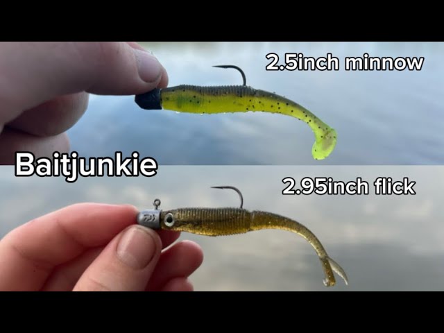 These Bait Junkie soft plastics catch fish when the bite is tough