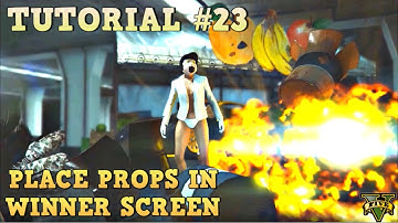 GTA 5 Tutorial #23 - PLACE PROPS IN WINNER SCREEN - HOW TO BUILD ( GTA V Content Creator )