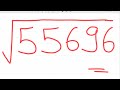 Square Root Of 55696 Square Root Of 55696