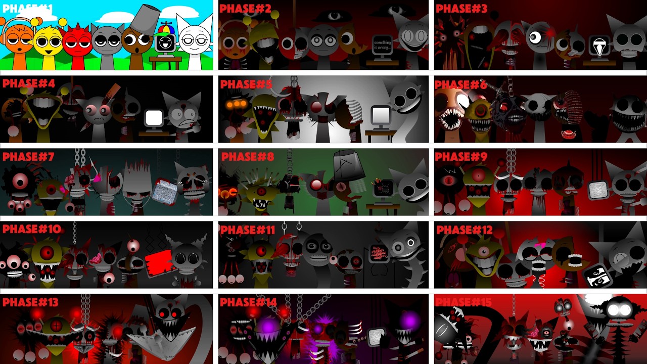 “Fun Time!” - Incredibox Sprunki Mix | Mix All Characters || From Stage 1 To Stage 15 Part 551