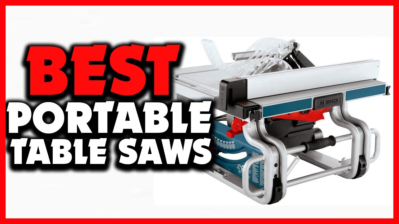 Top 5 Best Portable Table Saws in 2024 - YouTube