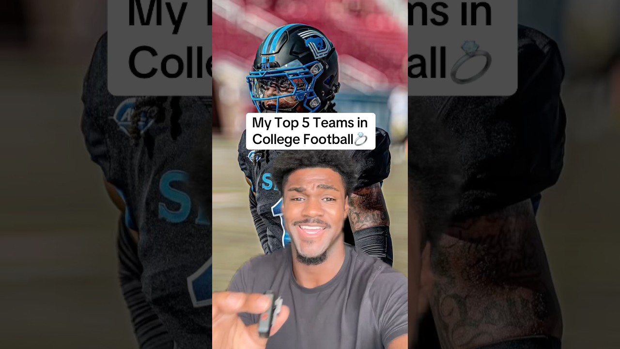 Мои 5 лучших команд студенческого футбола🏆 