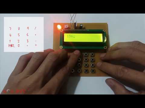 Video Tự chế máy tính bỏ túi (89s52) - youtube