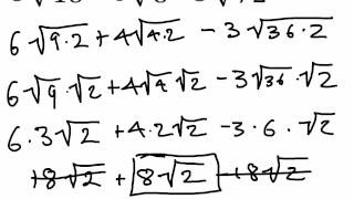 Binomial Radical Expressions (7.3)