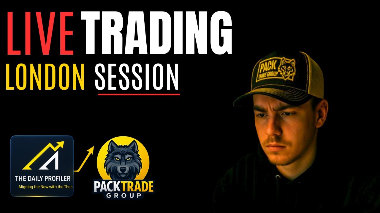 Live Day Trading London Session using statistics with Bowie!