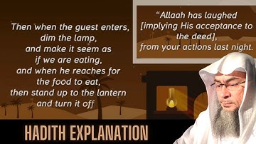 Hadith: Who will take this one as a guest in exchange for Allah