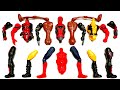 MARVEL'S SUPERHERO TOYS DEADPOOL SPIDER-MAN WOLVERINE AND SIREN HEAD AVENGERS ASSEMBLE TOYS 