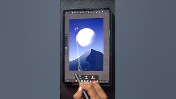 HIPAINT | Pro level Illustration in android #shorts #hipaint #scenerydrawing #satisfyingart