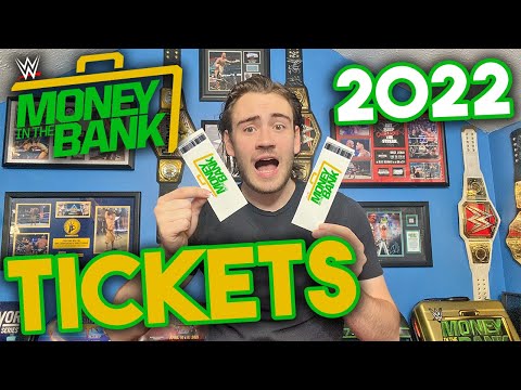 Buying WWE Money In The Bank 2022 Tickets - My Experience