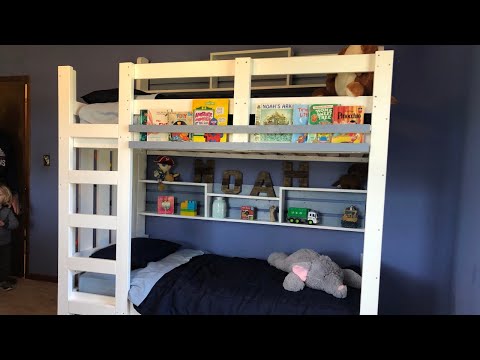build-a-bunk-bed-with-rock-climbing-wall