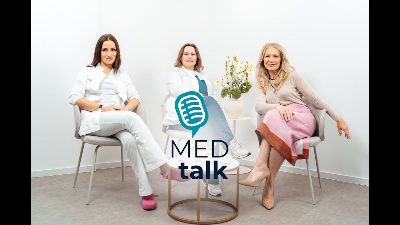 MED TALK PODCAST #3 - Barbara Kolar i ginekologinja Petra Kejla s infektologinjom Majom Sabolić