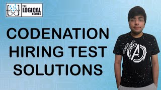 Codenation Hiring Test Solutions (26th January 2021)