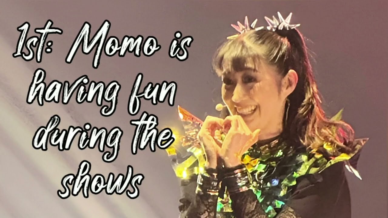 BABYMETAL Momometal - Cute and Funny moments compilation at EU & UK Arena Tour 2025 FANCAM