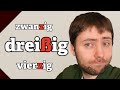 Warum sagen wir nicht „dreizig“?