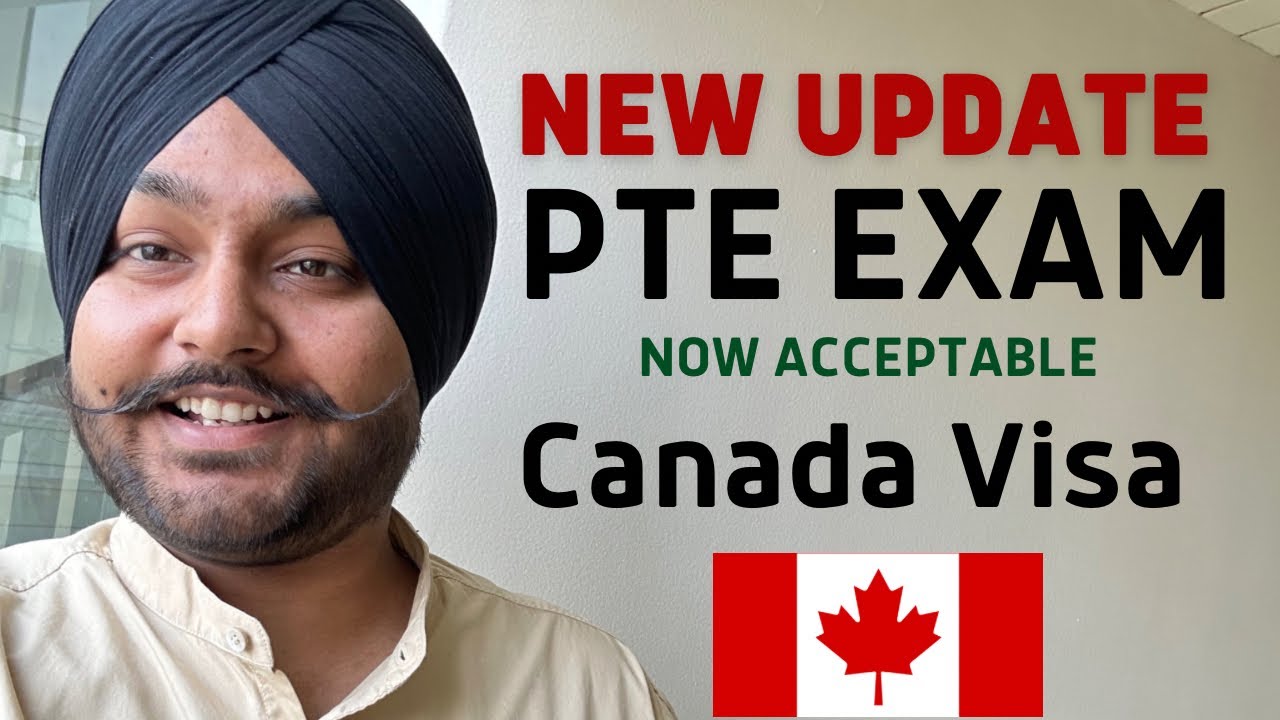 PTE EXAM ACCEPTABLE FOR CANADA VISA 🇨🇦🇨🇦🇨🇦 #canada - YouTube
