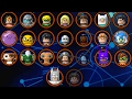 LEGO Dimensions - All Characters (Wave 1 - 7.5 - All Spotlights)