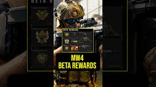 MW4 Beta Rewards Revealed