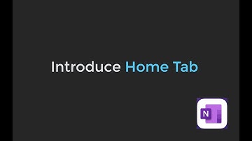 3.1 Introduce OneNote Home Tab | OneNote for iPad: 10 Beginner Tutorials