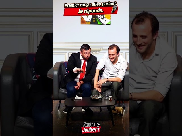 Premier rang : elles parlent... je réponds  🤣